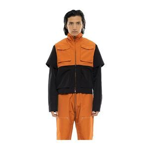 Nash Men's Vanta Black/Safety Orange Utility Jacket N002002